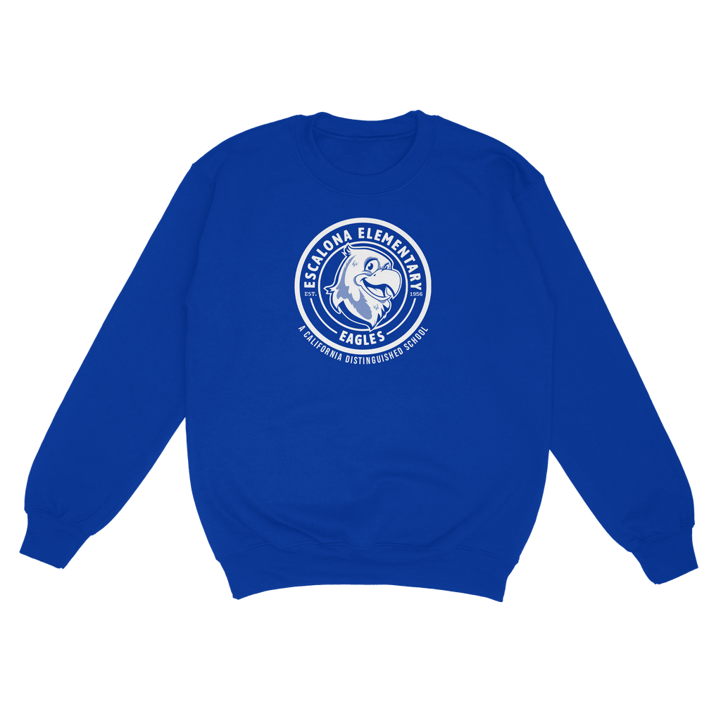 #01 BLUE CREWNECK