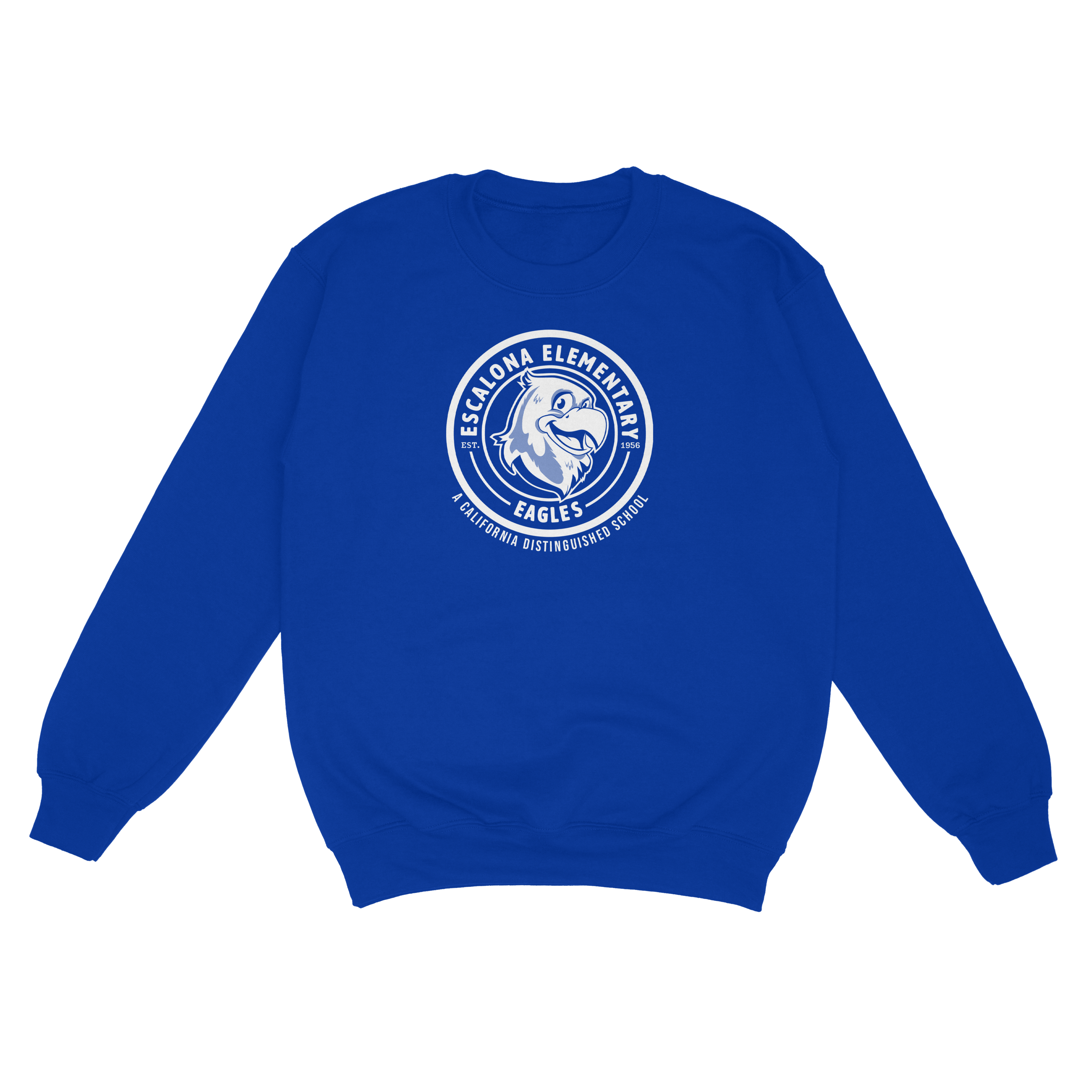 #01 BLUE CREWNECK